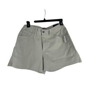 Dickies NWT Womens Chino Work Shorts Size 27 Light Khaki High Rise Casual